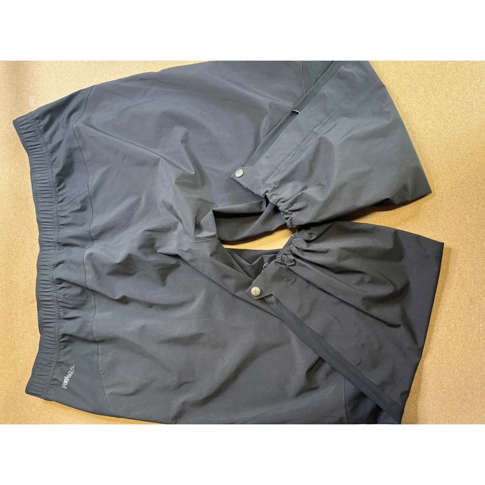REI Co-op Peak 2.5L Rain Pants Mens Black Waterproof Hiking Shell XL